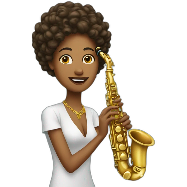 sax queen emoji