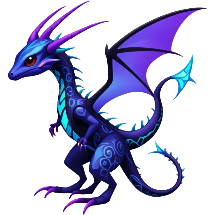 Punk’ish Edgy Futuristic Badass Dark Gothic Flygon-Aurorus-Amaura-Hybrid-Creature emoji