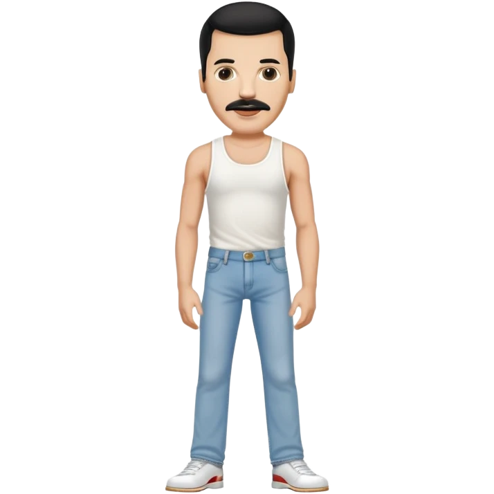 freddie mercury full body emoji