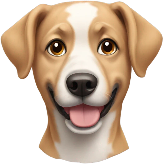 grown dog emoji