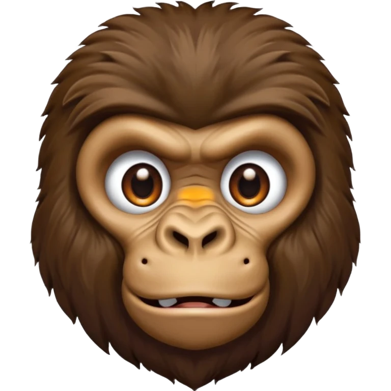 gorilla face emoji