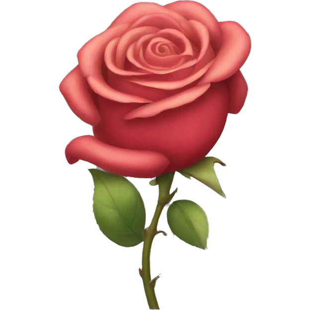 Rose from Beauty and the Beast emoji