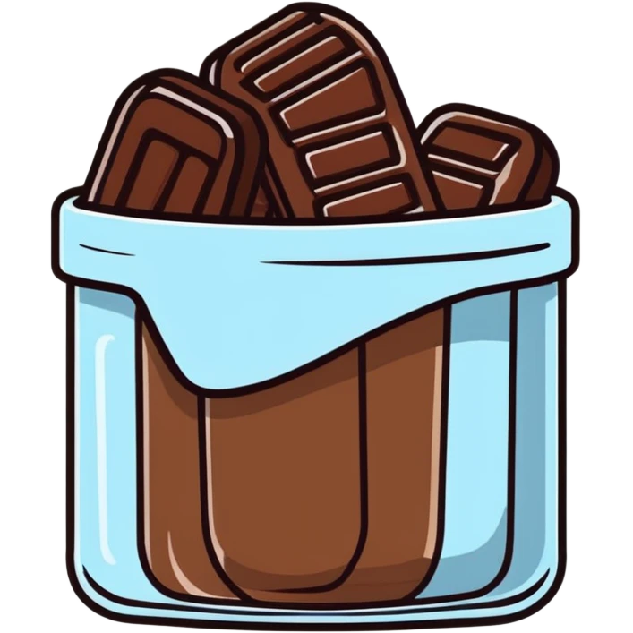 Snicker schokolade  emoji