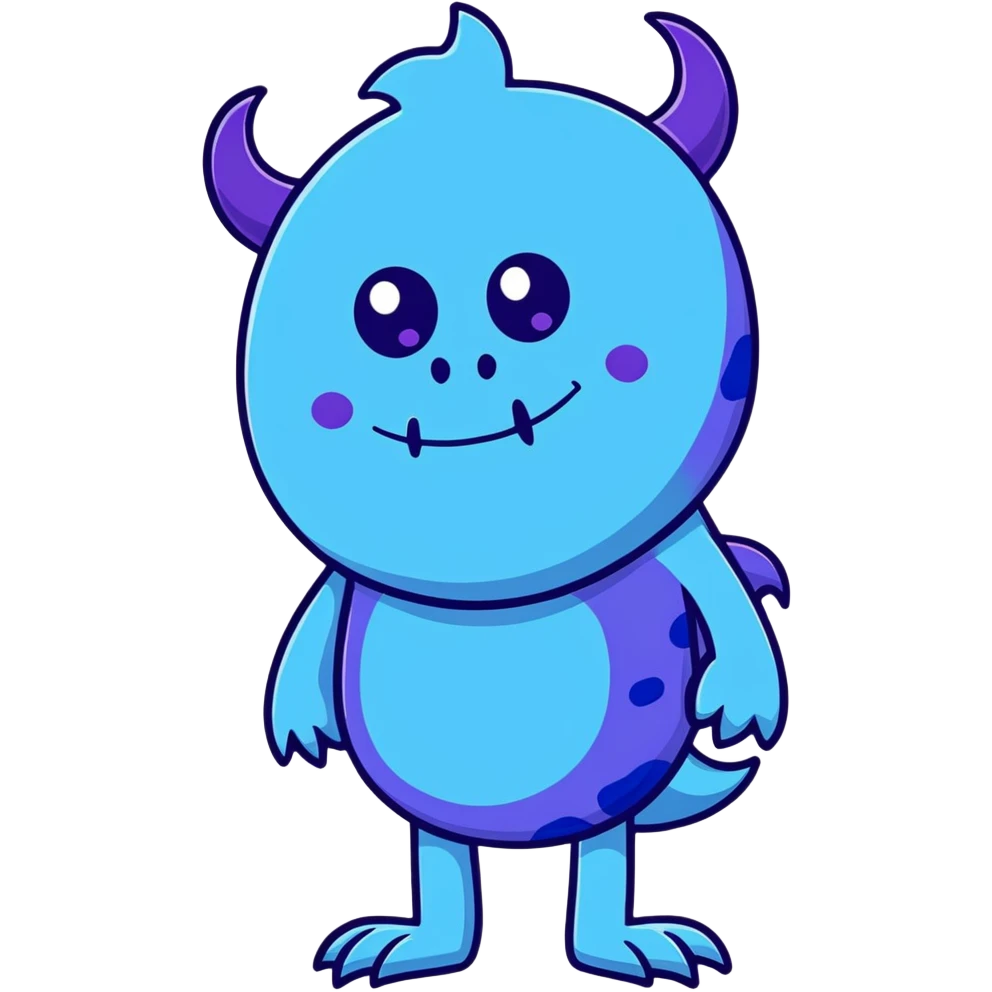 Sulley James P Sullivan from Monsters Inc emoji