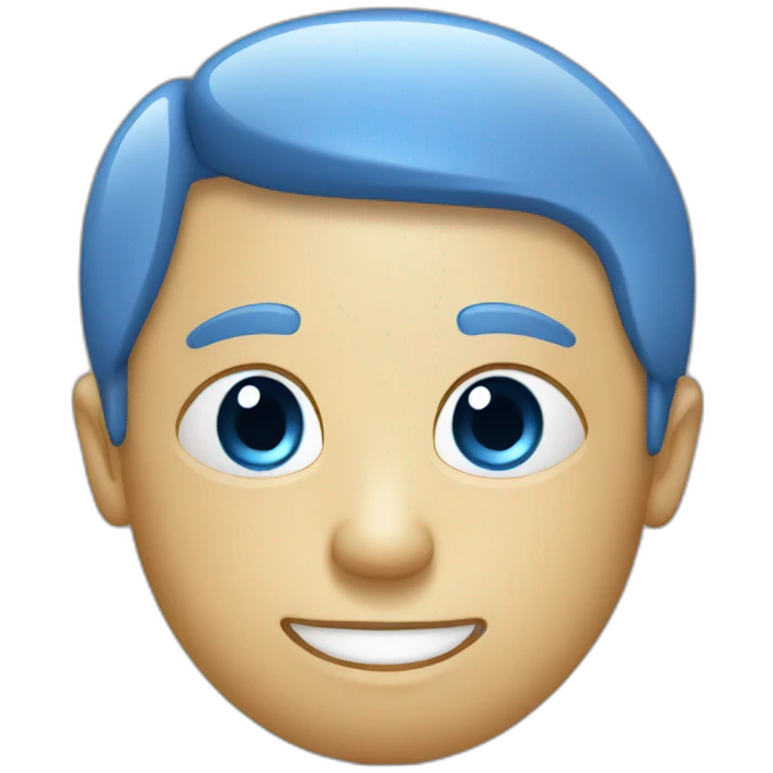 blue folder emoji