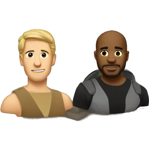 Pyramid and travis sctt emoji