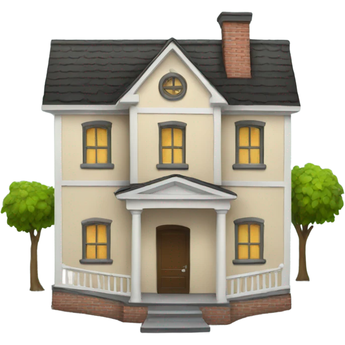 a phone in a house  emoji