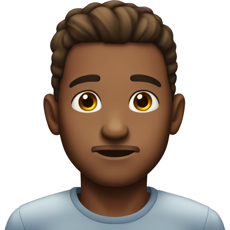 Raising one eyebrow emoji