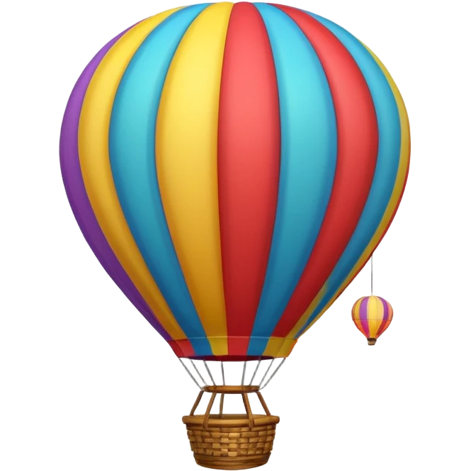 Hot air balloon  emoji