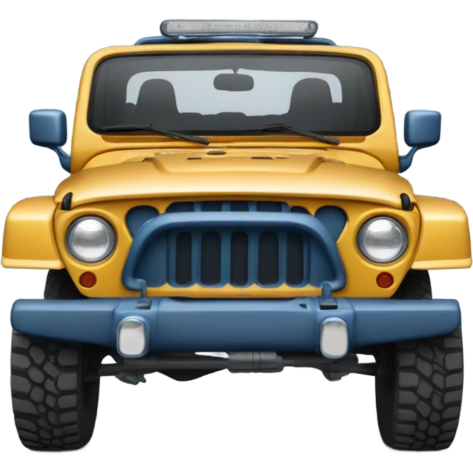Jeep scrambler blue emoji