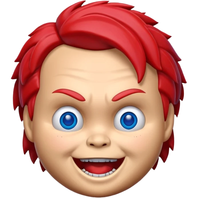 Un emojin de chuky emoji