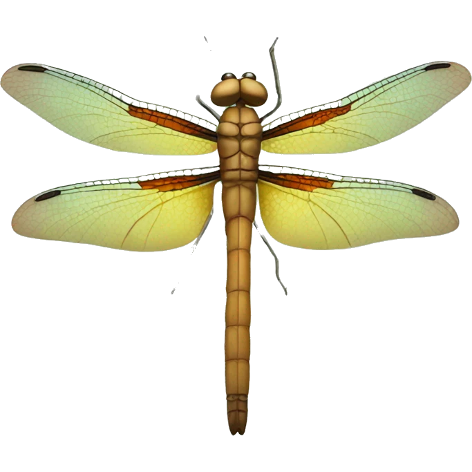 Dragonfly and deer emoji