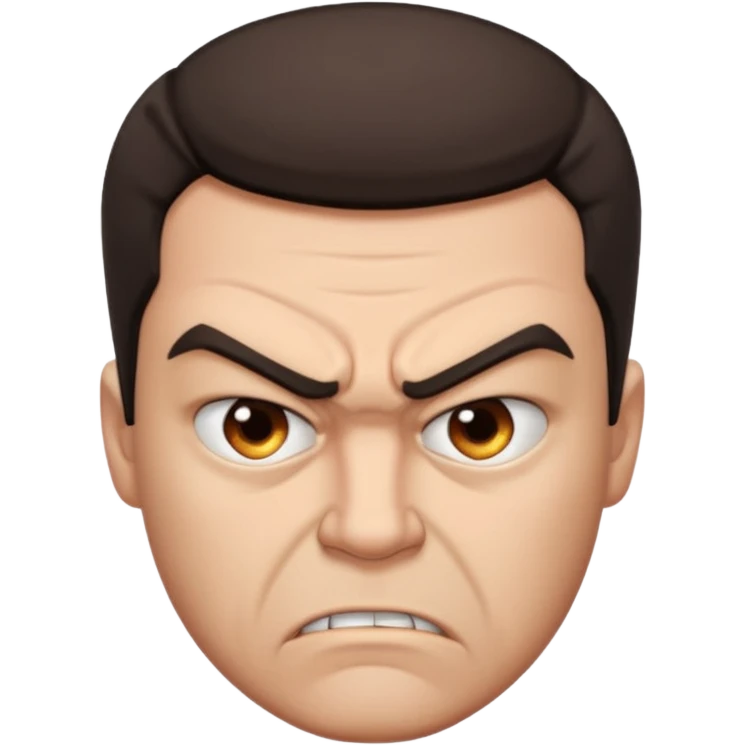 angry man  emoji