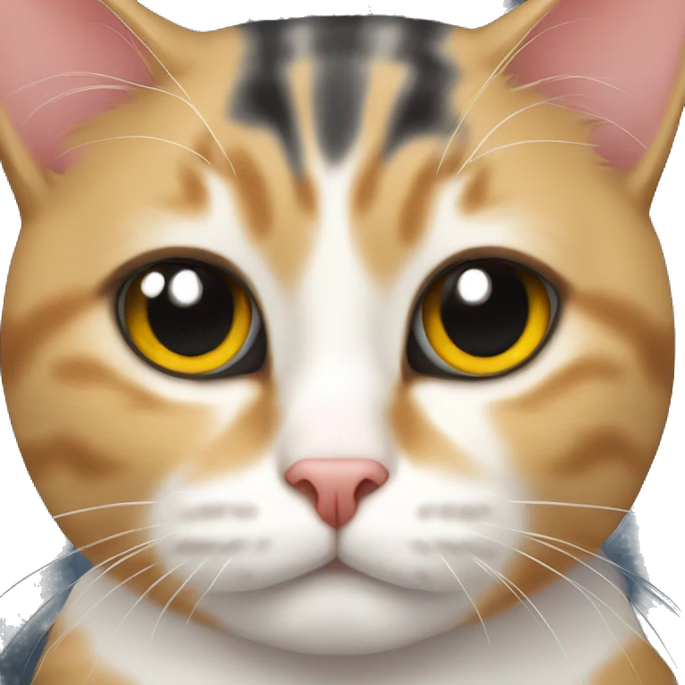 Tricolor Cat emoji