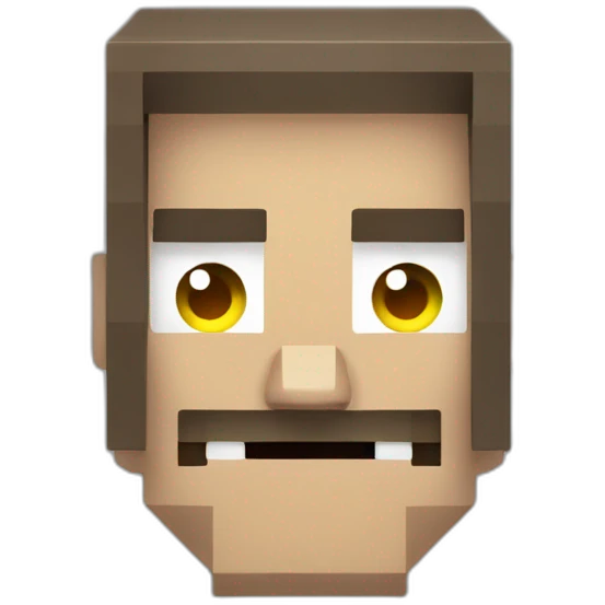 creepy smug face minecraft emoji