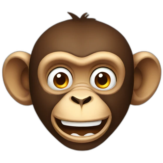 crazy monkey emoji