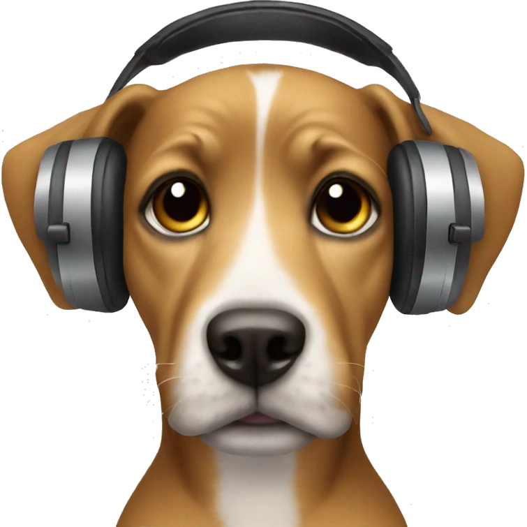 dog dj emoji