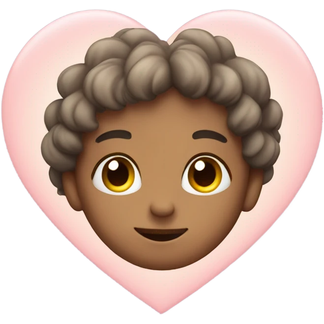 calm emoji showing love emoji