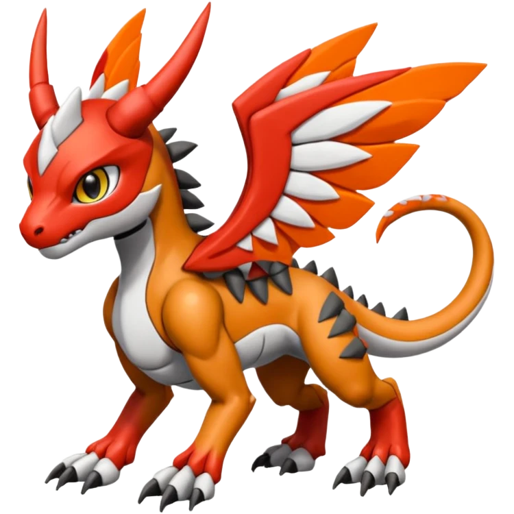 Meloetta-Wargreymon-Guilmon-Agumon-Pokémon-Digimon-Fakémon-fusion-hybrid-creature emoji