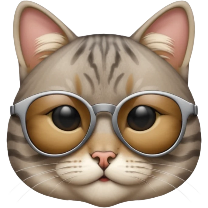Cat wearing sunglasses emoji