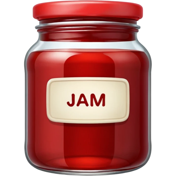 Pot de confiture emoji
