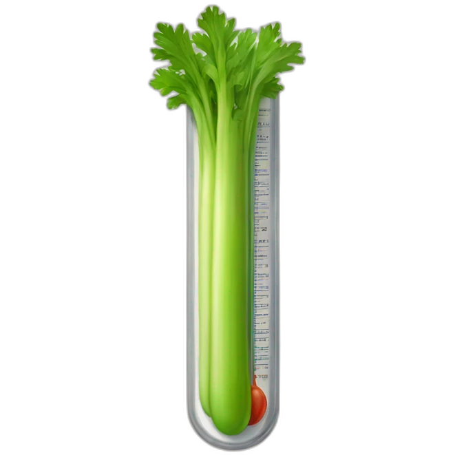 celery thermometer emoji