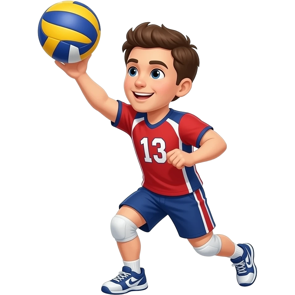 charlie kirk playing volleyball emoji