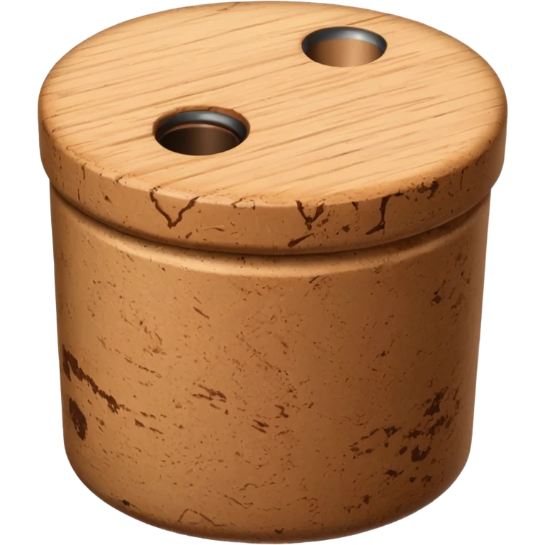 cork stopper in butt emoji