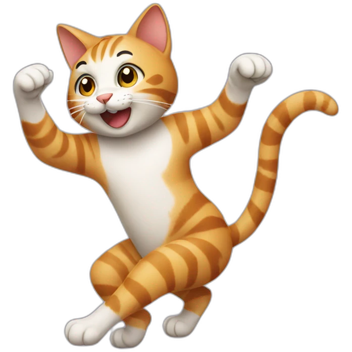 cat dancing emoji