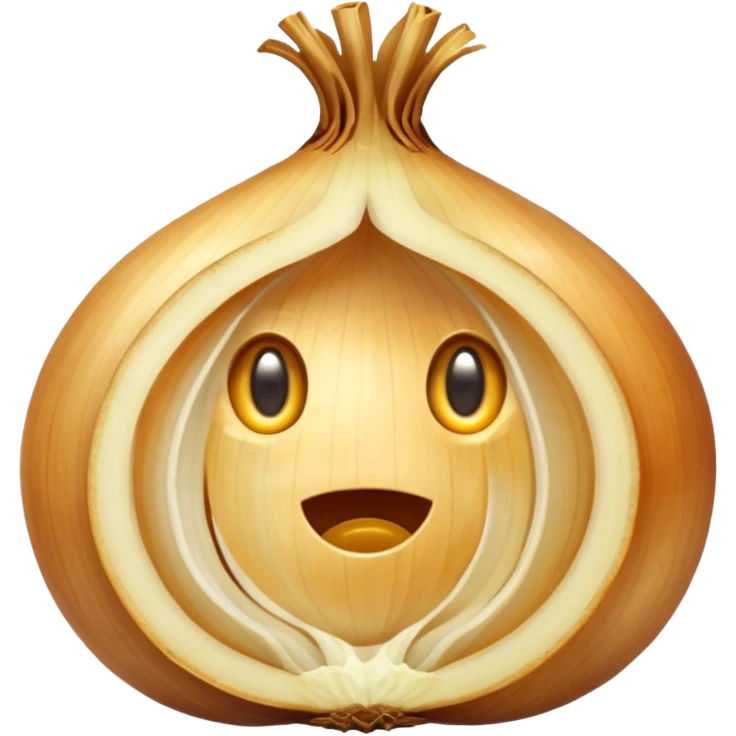 sliced onion fried emoji