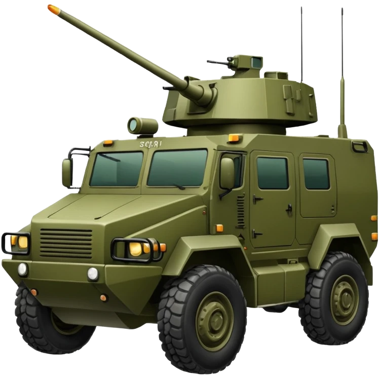 vehicles for soldiers and army emoji