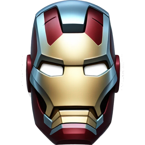 Superhero iron man emoji