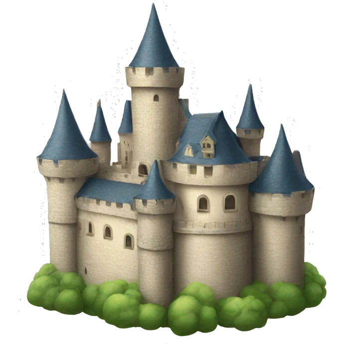 Luxury castle emoji