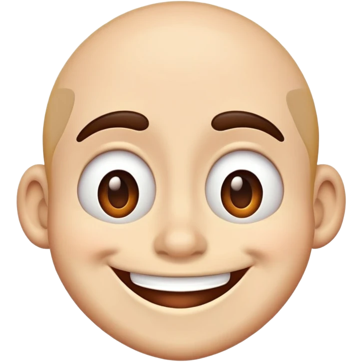 A very goofy face emoji