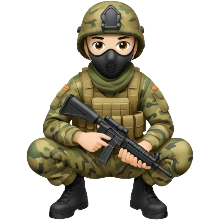 soldier-crouching-with-tactical-mask emoji