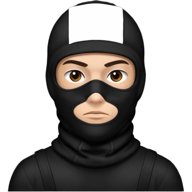 Peux tu me faire un gangster cagouler 🙏🏽  emoji