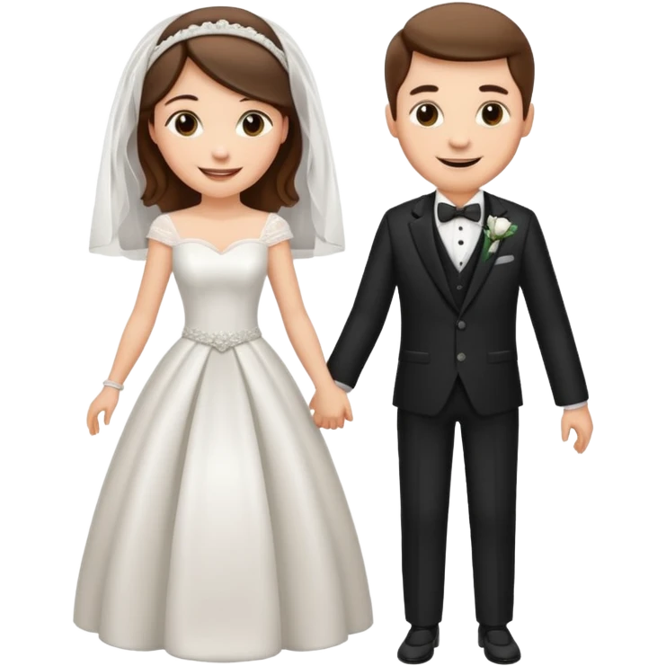 bride and groom emoji
