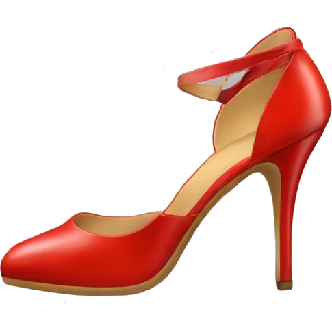 Red bottom heels emoji