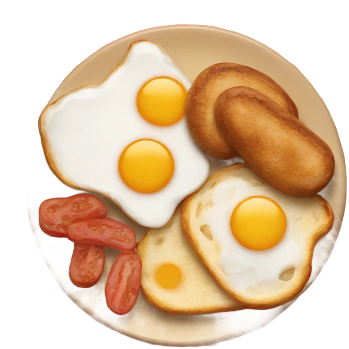 English breakfast  emoji