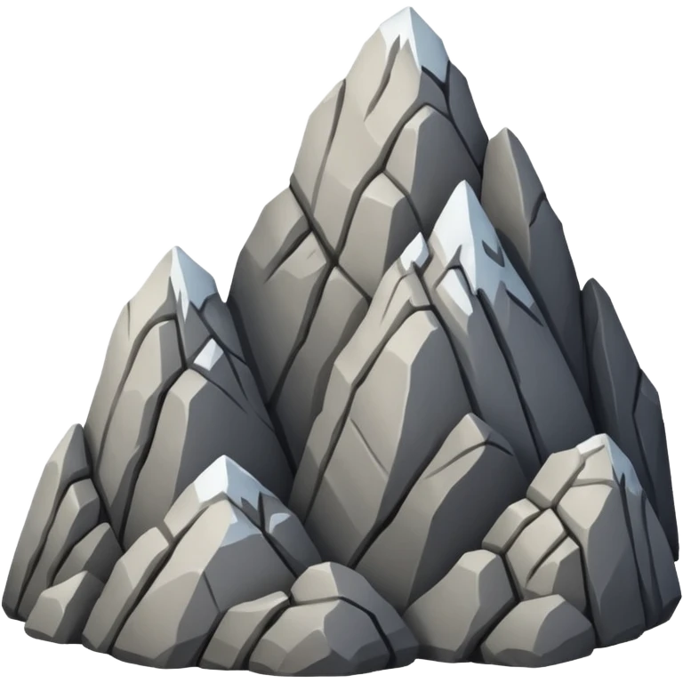 Rocky Mountain, only rock emoji