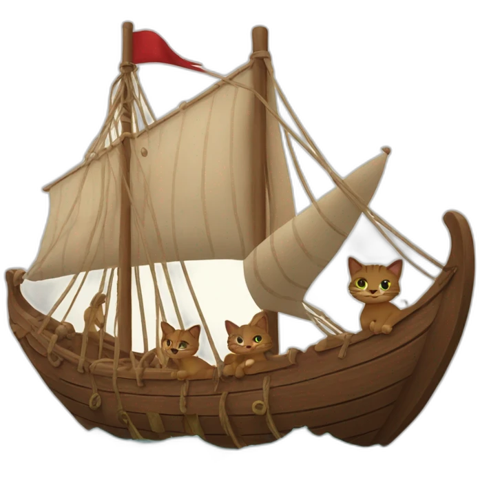 brown-cat-on-a-trireme emoji