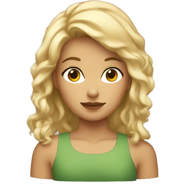 Rubia emoji