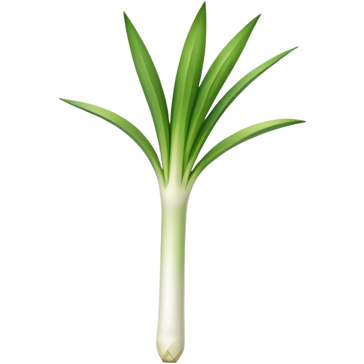 skinny leek emoji