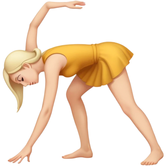 woman bending over emoji
