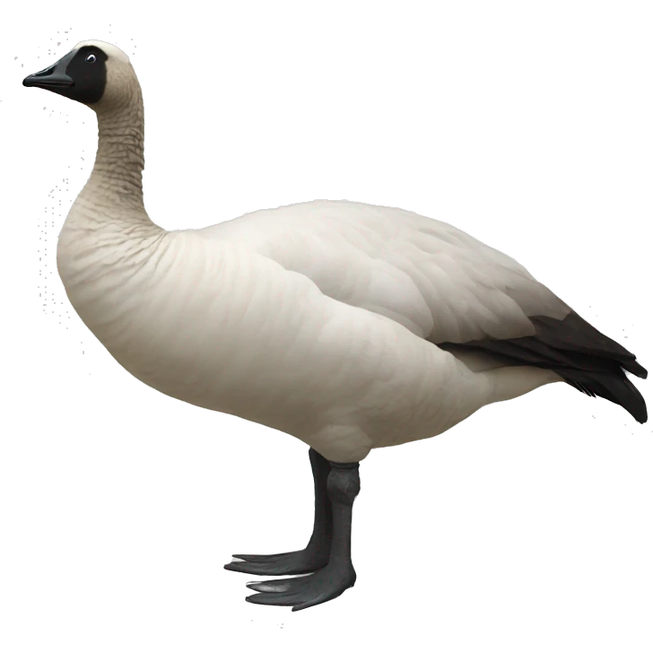 Goose for the lower body and llama head emoji