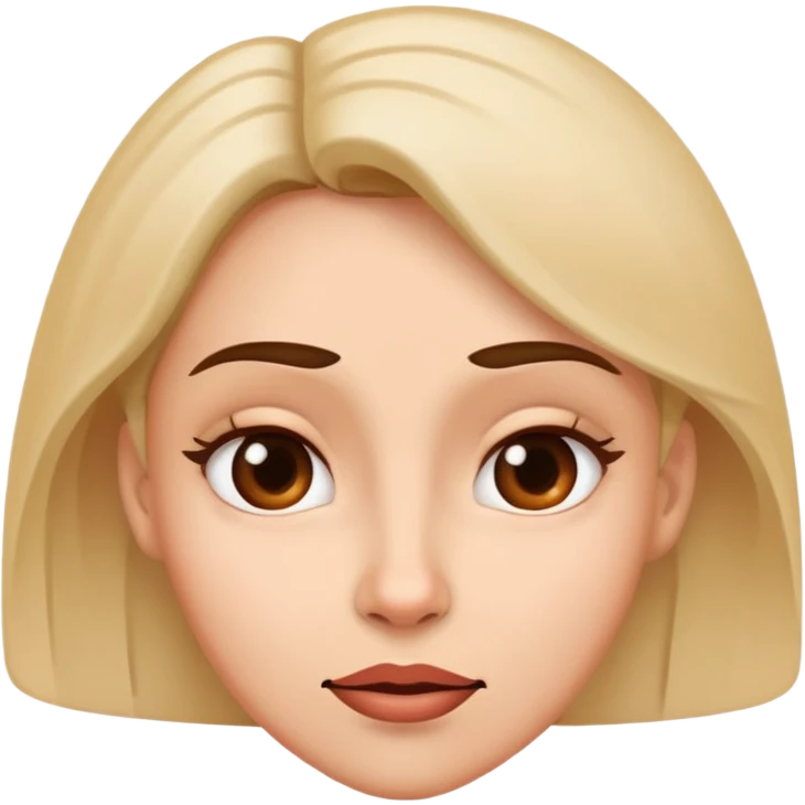 woman emoji with tricky mischievous face thinking expression emoji
