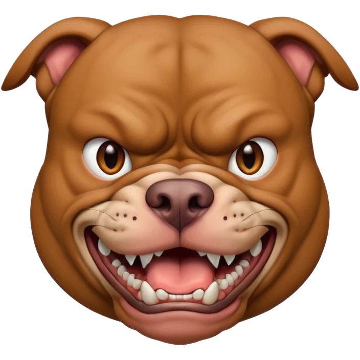 Angry Pitbull emoji