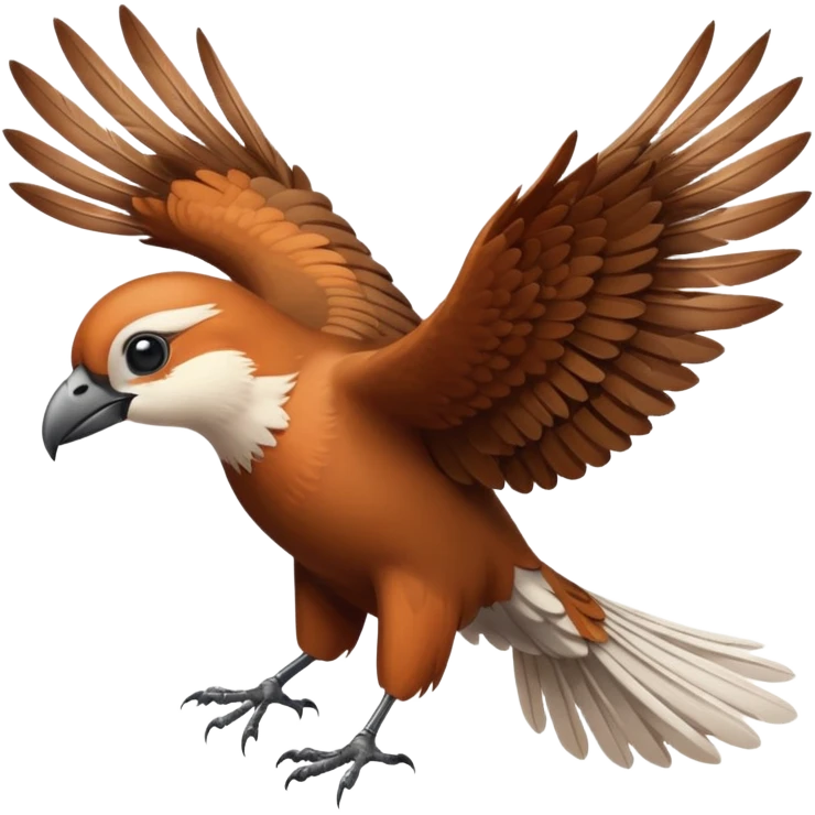 Arrastrar el ala emoji