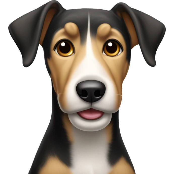 Black and Tan Parsons terrier emoji