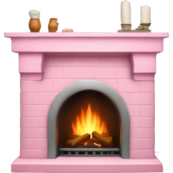 Winter Pink FirePlace emoji